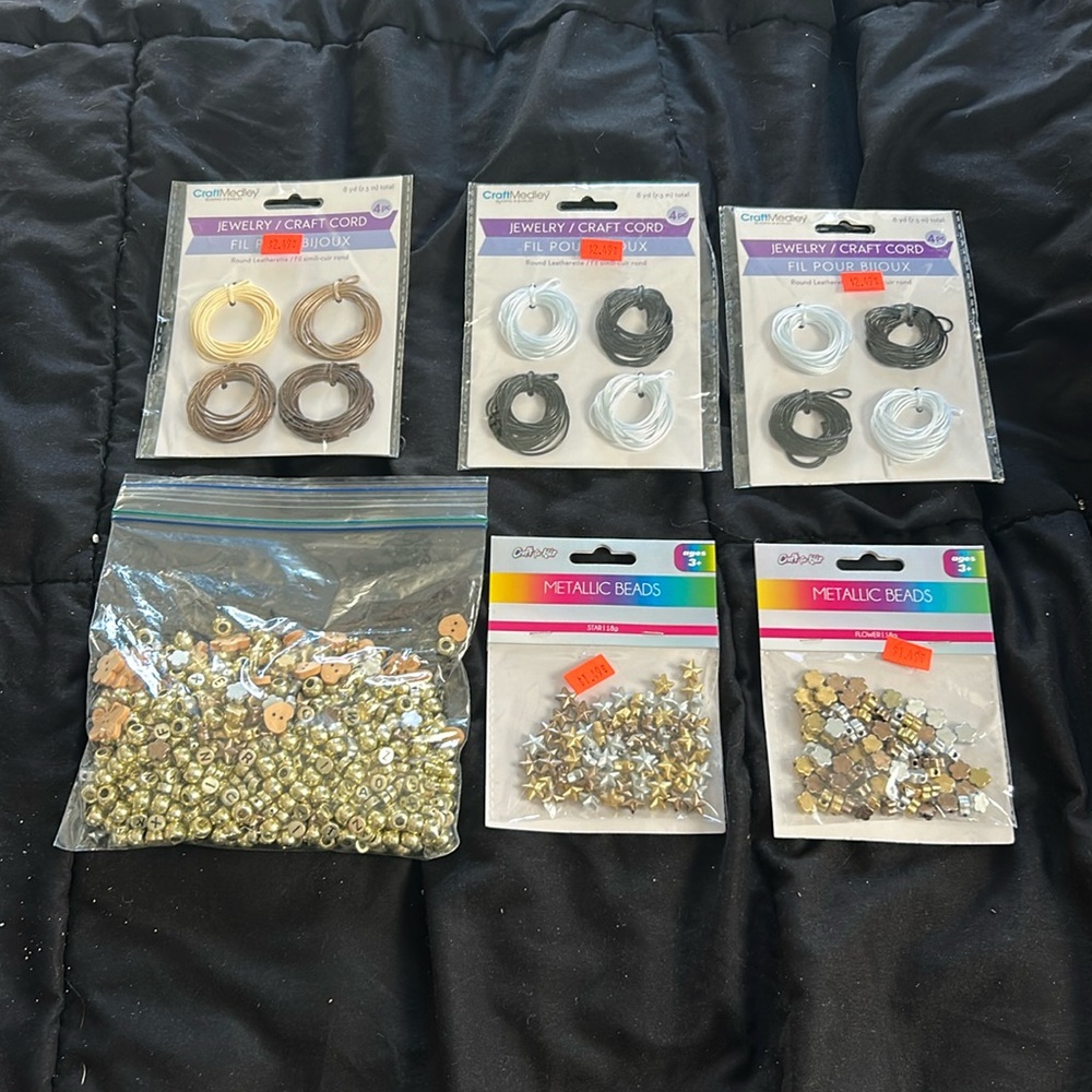 Craft Beads / Jewelry / Craft Cord